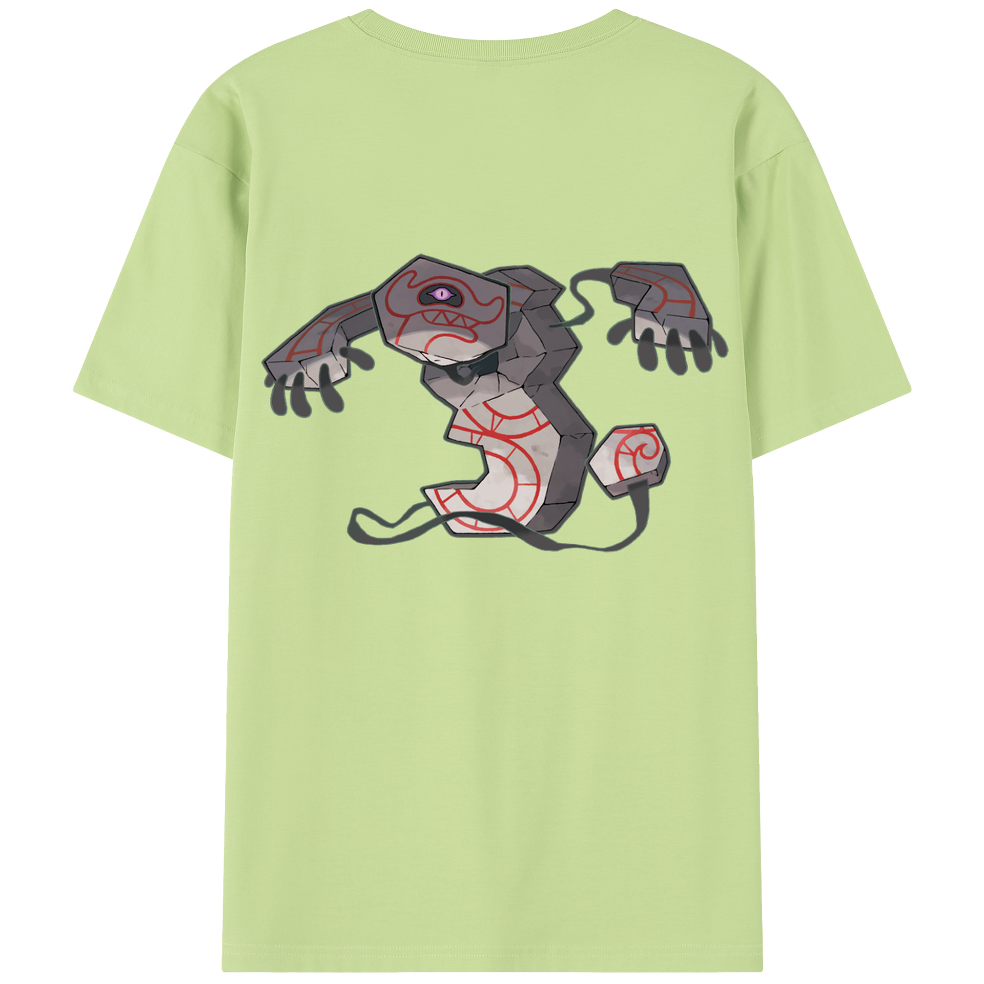 （画像用） ポケットモンスター Pokémon 綿100％半袖Tシャツ（背面プリント）
